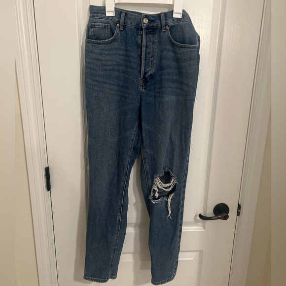 Mom jeans Ripped - Picture 1 of 2